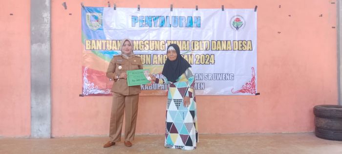 PENYALURAN BANTUAN LANGSUNG TUNAI UNTUK BULAN KE TUJUH DIDISTRIBUSIKAN HARI INI 01