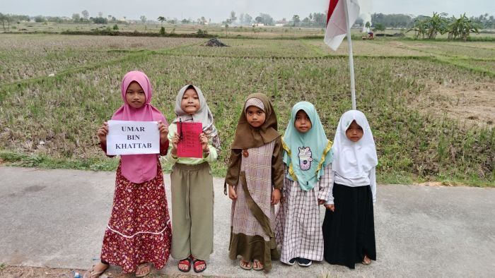 LOMBA TADABUR ALAM ANAK - ANAK TPQ DESA KARANGSARI DALAM RANGKA HUT RI KE 78 TAHUN 01