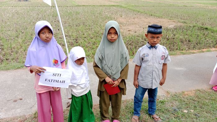 LOMBA TADABUR ALAM ANAK - ANAK TPQ DESA KARANGSARI DALAM RANGKA HUT RI KE 78 TAHUN 02