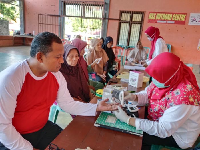 Rutinan Posyandu, Posbindu, dan Lansia Desa Karangsari 01