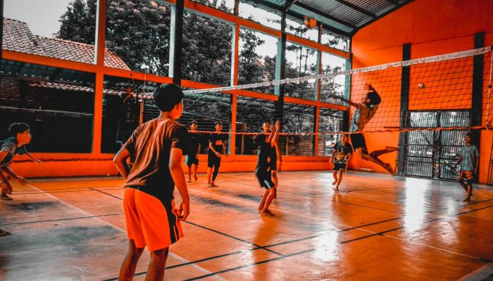 KEGIATAN SPARING PARTNER CLUB BOLA VOLI JUNIOR DESA KARANGSARI BERSAMA TIM DARI LOGEDE BUMIREJO KEBUMEN 01